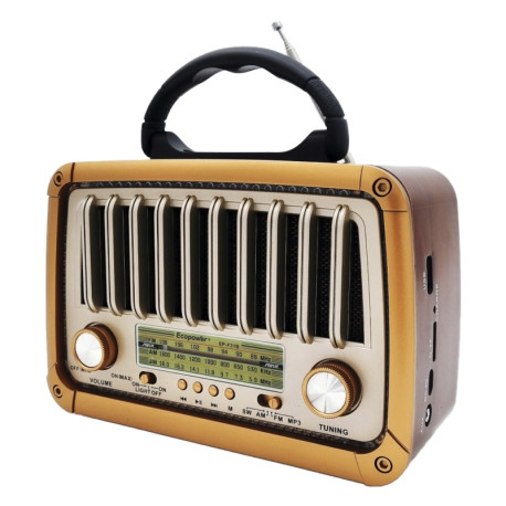 RADIO ECOPOWER EP-F31 RECARREGAVEL/USB/SD/BLUETOOTH