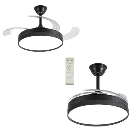 VENTILADOR DE TETO SATE A-FAN803 C/LUMINARIA 2V