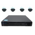 DVR TUCANO KIT 8CH/ 4-CAMARAS