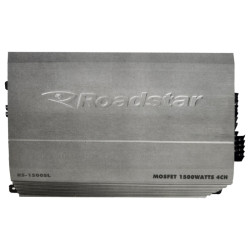 MODULO ROADSTAR RS-1500SL 1500W 4 CANAIS