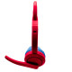 FONE DE OUVIDO AKZ-K23 / BLUETOOTH / LED / VERMELHO