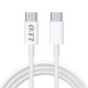 CABLE USB LUO LU-1132 / TIPO-C - TIPO-C / 1M