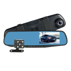 CAMERA DE CARRO SATE A-DVR054 4.5" 2-CAMERAS