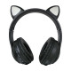 AUDIFONOS STN-28 CAT/BLUETOOTH/LED/BLACK