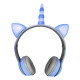 AURICULAR JST-J47 UNICORNIO / BLUETOOTH / LED / AZUL