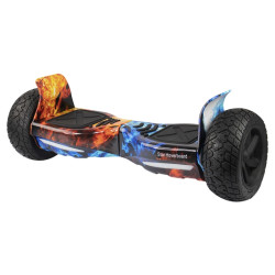 SCOOTER 8.5" STAR HOVERBOARD OFF ROAD FUEGO-HIELO