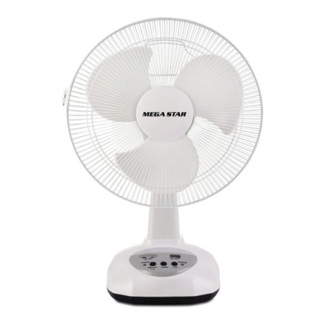 VENTILADOR MEGA STAR FAN406 14" BATERIA RECARGABLE