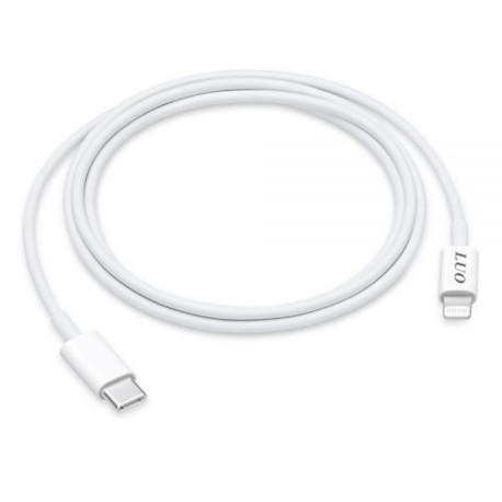 CABLE USB LUO LU-1122 / TIPO-C / LIGHTNING / 1M