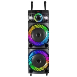 SPEAKER AILIANG UF-A1213K 12"X2 COM MICEROFONE E BLUETOOTH