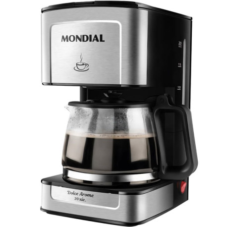 CAFETERA MONDIAL C-43 DOLCE AROMA / INOXIDABLE / 110V