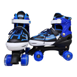 PATIN ROLLER 4-RUEDAS S1116A/BLUE/39-42