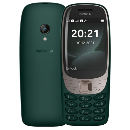 CELULAR NOKIA 6310 DUAL SIM/WHATSAPP/INTERNET/VERDE