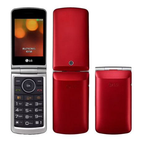 CELULAR LG G360 FLIP/2G/RED