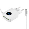 CARGADOR PROSPER P-5504 2-USB/CABLE TYPE-C