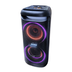 SPEAKER ECOPOWER EP-1955 6.5"x2 BLUETOOTH/RECARREGAVEL/MICROFONE