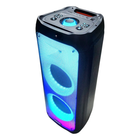 SPEAKER ECOPOWER EP-1957 10"/BLUETOOTH/2-MICROFONE SEM FIO