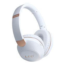 AURICULAR LUO LU-986 / BLUETOOTH / SD / AUX / BLANCO