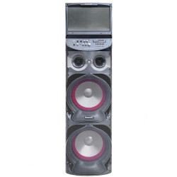 SPEAKER ECOPOWER 2X12" EP-1959 BLUETOOTH/2-MICROFONOS/WIFI