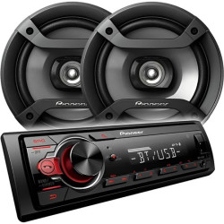 RADIO CAR PIONEER MXT-S216BT+ALTO-FALANTE 6"/BLUETOOTH