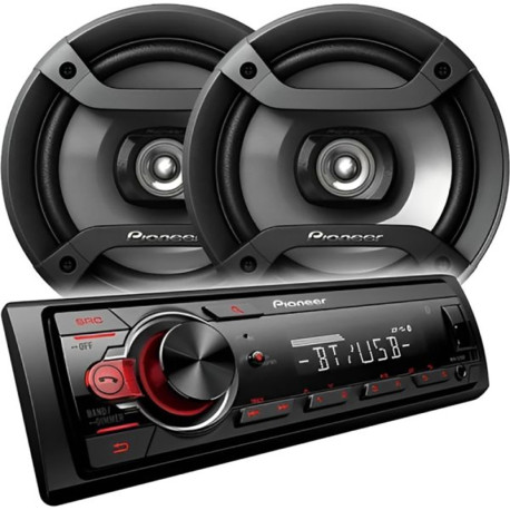 RADIO CAR PIONEER MXT-S216BT+PARLANTE 6"/BLUETOOTH