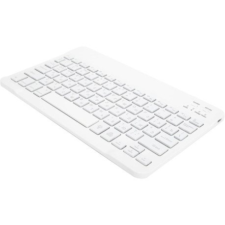 PC TECLADO INALAMBRICO LUO LU-BT030 BLUETOOTH/WHITE