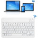 PC TECLADO INALAMBRICO LUO LU-BT030 BLUETOOTH/WHITE