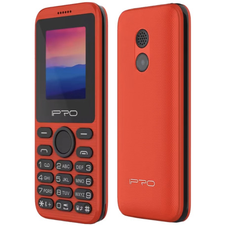 CELULAR IPRO A6 MINI / DUAL SIM / BLACK-RED