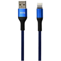 CABLE USB PARA CELULAR HYE25BL /USB/LIGHTNING/1.2M