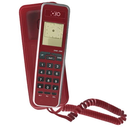 TELEFONO OHO ALAMBRICO OHO-306 RELOJ/RED