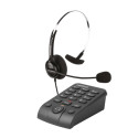 TEL INTELBRAS HEADSET HSB40 PRETO