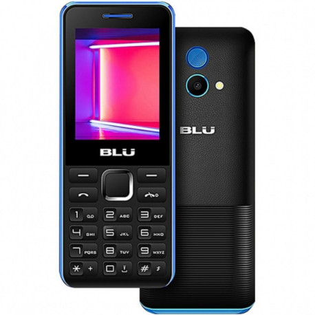 CELULAR BLU TANK II 2.4 T196 DUAL PRETO-AZUL