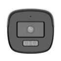 CÁMARA HÍBRIDA INTELIGENTE DE 2 MP CON LUZ COLORVU Y TURRETE FIJO TIPO BALA
