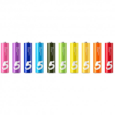 PILA XIAOMI RAINBOW LR6 ALCALINA AA - 10 PCS