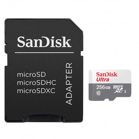 MEM CLASS 10 MICR SD SANDISK 256GB 100M/