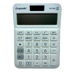 CALCULADORA ECOPOWER EP-C303 12D