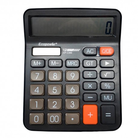 CALCULADORA ECOPOWER EP-C300 12D