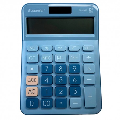 CALCULADORA ECOPOWER EP-C302 12D