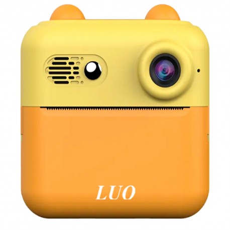 CAMARA INFANTIL CON DISPLAY LUO LU-SY11/ AMARILLO