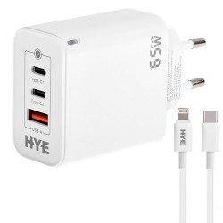 CARGADOR HYE HYEC79L KIT/65W/CABLE/USB-C