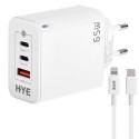 CARGADOR HYE HYEC79L KIT/65W/CABLE/USB-C