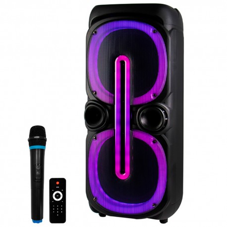 SPK KOLAV D2101 2X10" REC/USB/MIC/BLUETH