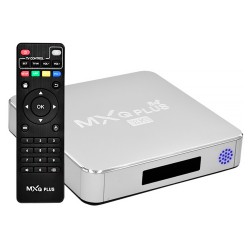 ANDROID TV BOX MXQ PLUS SILVER 128G/512G