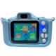 CAMARA INFANTIL LUO LU-X207 CON DISPLAY BLUE