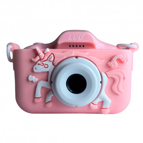 CAMARA INFANTIL CON DISPLAY LUO LU-X207 / PINK