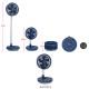 VENTILADOR SATE USB BATERIA RECARGABLE A-F1013 BLUE