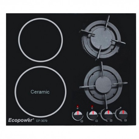 COOKTOP 2 BOCAS ECOPOWER EP-3079 KIT 2EL