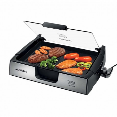 GRILLERA MONDIAL DUE GRILL INOX /G-10 220V