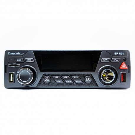 RADIO CAR ECOPOWER EP 501 USB SD FM