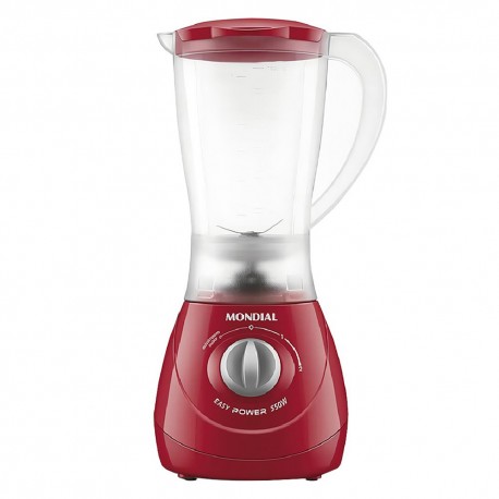 LIQUIDIFICADOR MONDIAL L-550-R EASY POWER / VERMELHO / 110V