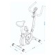 BIKE ERGOMETRICA GBE1HBTA-PT /GINASTICA